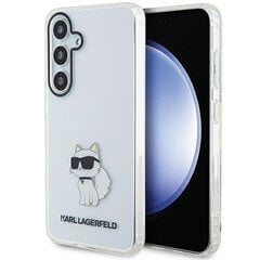 Original Pouch KARL LAGERFELD hardcase IML Choupette KLHCS24MHNCHTCT for Samsung Galaxy S24 Plus transparent цена и информация | Чехлы для телефонов | hansapost.ee