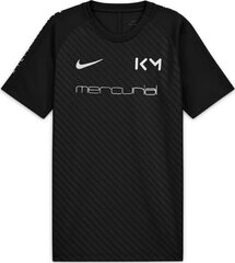 T-särk Nike Dry Top Kylian Mbappe CK5564 011, must, M (137-147cm) цена и информация | Футбольная форма и другие товары | hansapost.ee