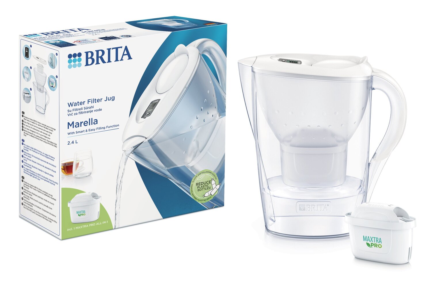 Brita Marella Pro цена и информация | Veefilterkannud ja veefiltrid | hansapost.ee