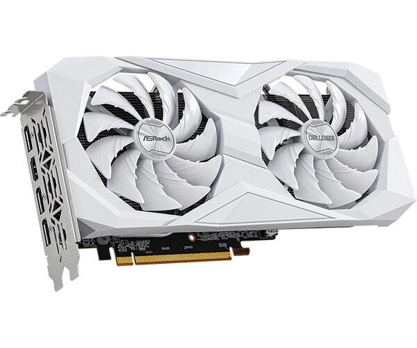 ASRock AMD Radeon RX 6600 Challenger White (RX6600 CLW 8G) price and information | Videokaardid | hansapost.ee