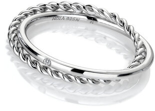 Hot Diamonds Роскошное серебряное кольцо с правильным бриллиантом Жасмин DR210 цена и информация | Кольцо | hansapost.ee