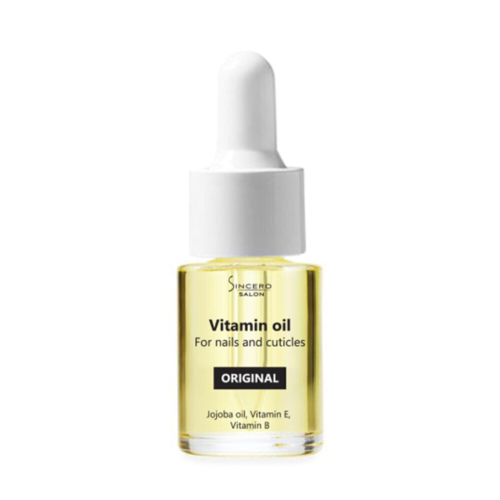 Vitaminiseeritud küüneõli "Sincero Salon", Originaal, 10 ml цена и информация | Küünelakid ja küünelakieemaldajad | hansapost.ee