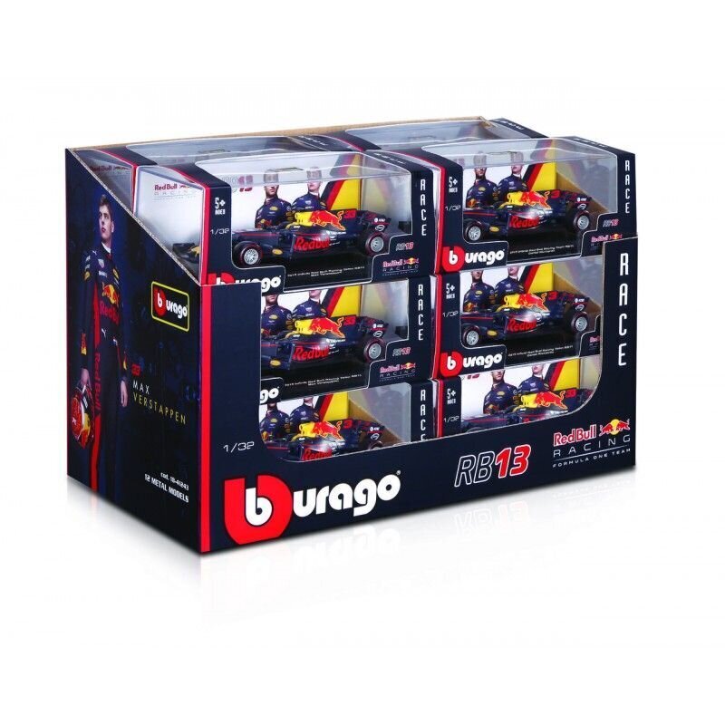 Vormel Bburago Auto Red Bull RB13 1:32, 18-41243 hind ja info | Mänguasjad poistele | hansapost.ee