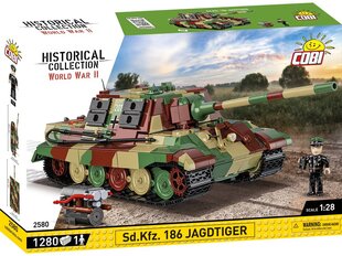 COBI - Конструктор Sd.Kfz. 186 - Jagdtiger, 1/28, 2580 цена и информация | Конструкторы и кубики | hansapost.ee