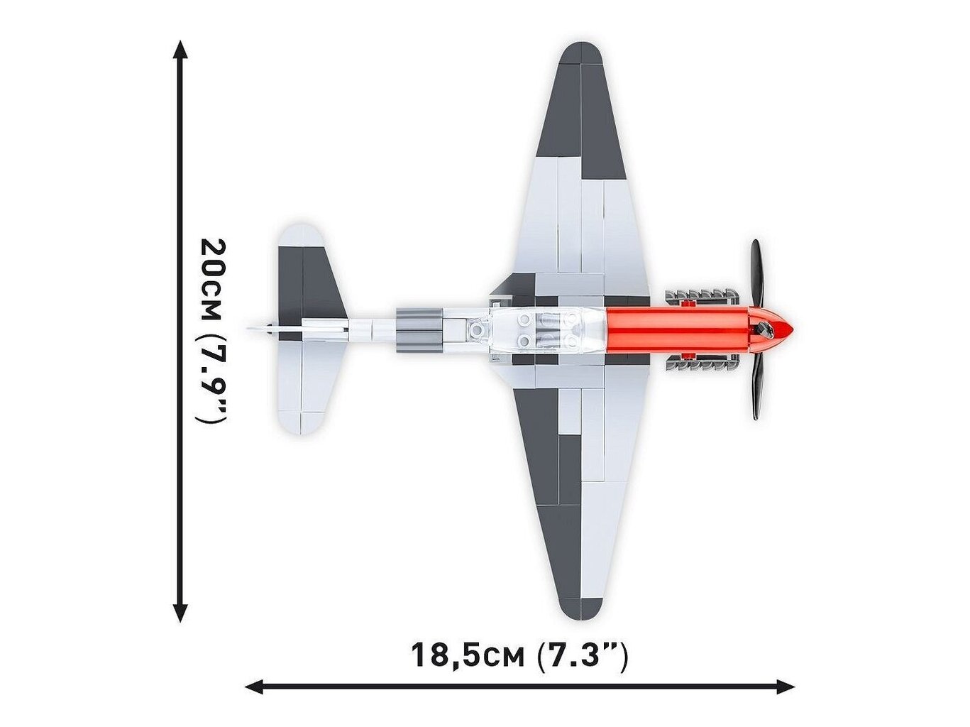 Konstruktorid Cobi Yakovlev Yak-3, 1/48, 5862 hind ja info | Klotsid ja konstruktorid | hansapost.ee