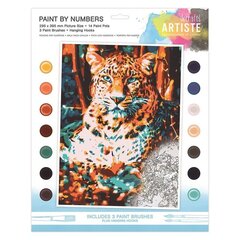 Картинка для раскраски по номерам Тигр цена и информация | Живопись по номерам | hansapost.ee