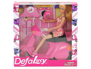 Кукла с самокатом Defa Lucy, 29см цена и информация | Игрушки для девочек | hansapost.ee