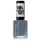 Rimmel London 60 Seconds By Rita Ora küünelakk 8 ml, 807 My Grey hind ja info | Küünelakid ja küünelakieemaldajad | hansapost.ee