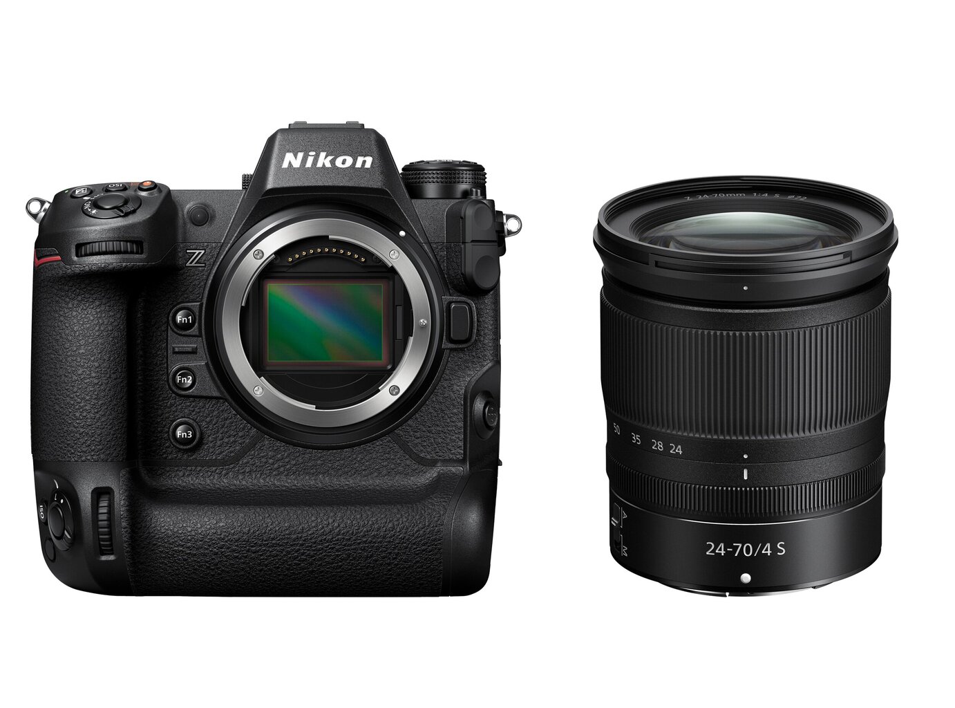 Nikon Z 9, (Z9) + Nikkor Z 24-70mm f/4 S hind ja info | Fotoaparaadid | hansapost.ee