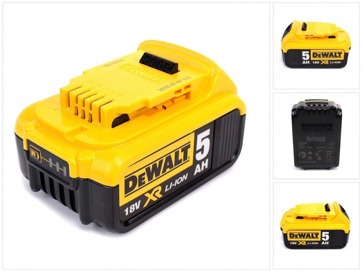 Aku Dewalt DCB 184, 18 V, ilma laadijata цена и информация | Akutrellid, puurid ja kruvikeerajad | hansapost.ee