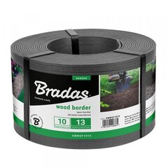 Murupiire Bradas Wood Border, 10 m, hall hind ja info | Bradas Aiakaubad | hansapost.ee