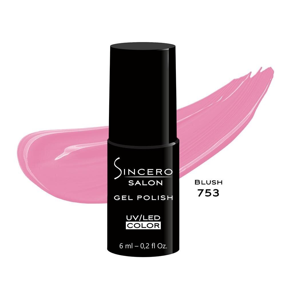 Geelküünelakk "Sincero Salon", 6 ml, Blush, 753 цена и информация | Küünelakid ja küünelakieemaldajad | hansapost.ee