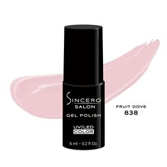 Geelküünelakk "Sincero Salon", 6 ml, Fruit Dove, 838 hind ja info | Küünelakid ja küünelakieemaldajad | hansapost.ee