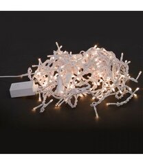 500 LED valguskett "Jääpurikad", 16 m., soe valge hind ja info | Jõulutuled | hansapost.ee