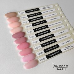 Резиновая основа SINCERO SALON, Chic pink, 6мл цена и информация | Лаки, укрепители для ногтей | hansapost.ee