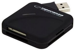 Считыватель карт Esperanza All-in-One EA 130 USB2.0 цена и информация | Адаптеры и USB-hub | hansapost.ee