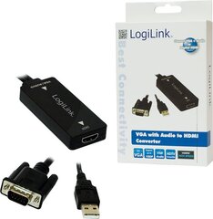 LogiLink CV0060 цена и информация | Адаптеры, USB-разветвители | hansapost.ee