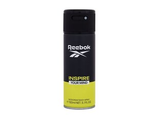 Deodorant Reebok Inspire Your Mind meestele, 150 ml hind ja info | Reebok Hügieenitarbed | hansapost.ee