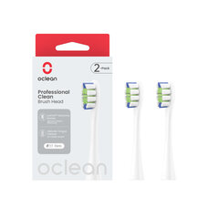 Oclean Professional Clean brush head P1C1 W02 2pcs White hind ja info | Elektriliste hambaharjade otsikud | hansapost.ee
