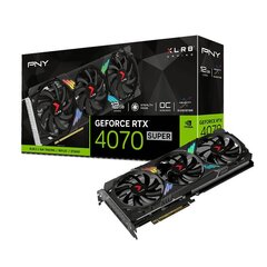 PNY GeForce RTX 4070 Super XLR8 Gaming Verto Epic-X RGB (VCG4070S12TFXXPB1-O) цена и информация | Для видеокарт | hansapost.ee