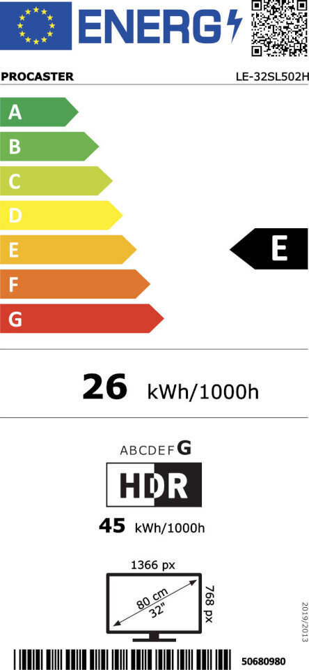 ProCaster LE-32SL502H цена и информация | Televiisorid | hansapost.ee