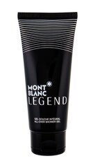 Dušigeel Mont Blanc Legend meestele, 100 ml цена и информация | Мужская парфюмированная косметика | hansapost.ee