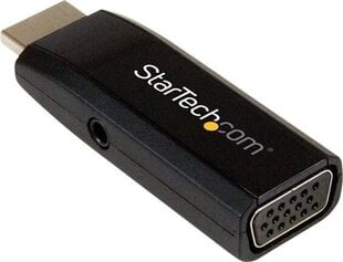 DisplayPort-HDMI Adapter Startech HD2VGAMICRA  Must hind ja info | USB adapterid ja jagajad | hansapost.ee