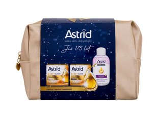 Astrid Beauty Elixir kosmeetikakomplekt: päevakreem 50 ml + öökreem 50 ml + meigieemaldaja 125 ml + kosmeetikakott hind ja info | Astrid Näohooldus | hansapost.ee