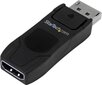 DisplayPort-HDMI Adapter Startech DP2HD4KADAP 4K Ultra HD Must hind ja info | USB adapterid ja jagajad | hansapost.ee