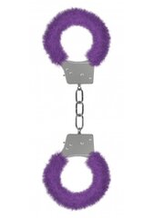 Пушистые наручники, фиолетовый цвет цена и информация | БДСМ и фетиш | hansapost.ee