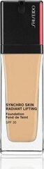 Жидкая основа под макияж Shiseido Synchro Skin Radiant Lifting Foundation SPF30, 230 Alder, 30 мл цена и информация | Пудры, базы под макияж | hansapost.ee