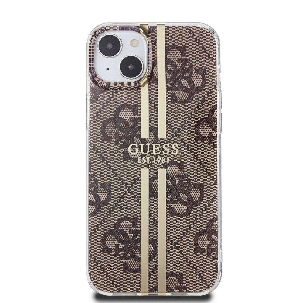 Guess IML 4G Gold Stripe hind ja info | Telefonide kaitsekaaned ja -ümbrised | hansapost.ee