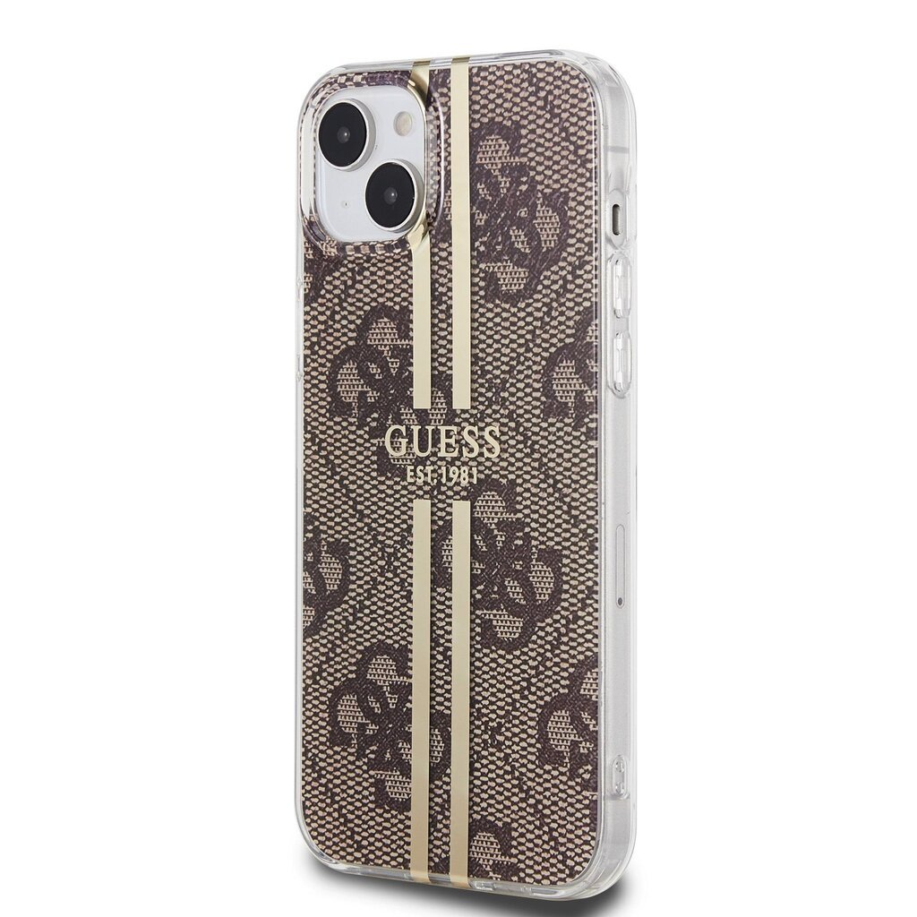 Guess IML 4G Gold Stripe hind ja info | Telefonide kaitsekaaned ja -ümbrised | hansapost.ee