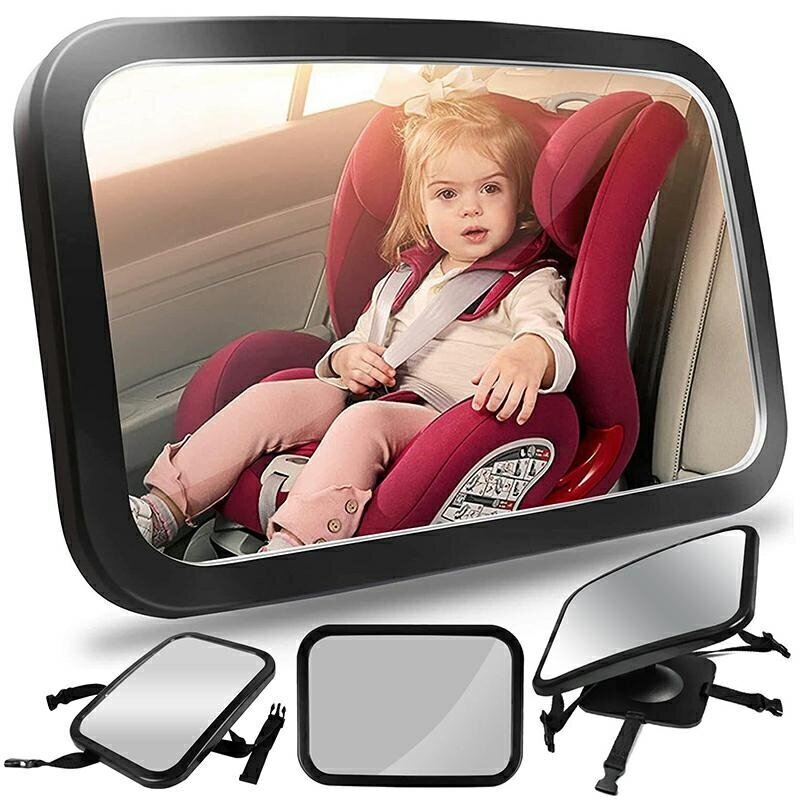 Peegel lapse jälgimiseks autos Gotel A51 black, 1 tk. hind ja info | Turvatoolide alused, istmekatted ja muud tarvikud | hansapost.ee