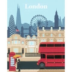 Ravensburger CreArt – värviline London, maalikunst hind ja info | Maalimiskomplektid numbrite järgi | hansapost.ee