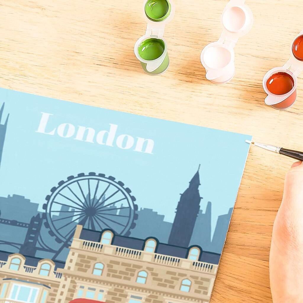 Ravensburger CreArt – värviline London, maalikunst цена и информация | Maalimiskomplektid numbrite järgi | hansapost.ee