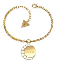 Guess Позолоченный браслет с кристаллами Moon Phases JUBB01198JWYG цена и информация | Женские браслеты | hansapost.ee