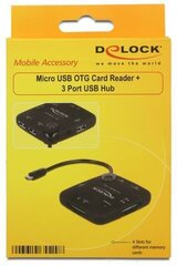 Delock 65529 цена и информация | Адаптеры и USB-hub | hansapost.ee