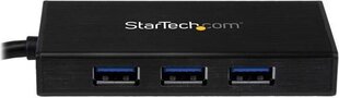 StarTech ST3300GU3B цена и информация | Адаптеры, USB-разветвители | hansapost.ee