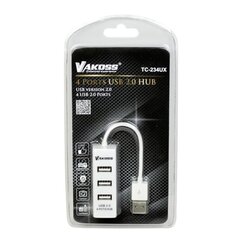 Vakoss TC-234UX цена и информация | Адаптеры, USB-разветвители | hansapost.ee