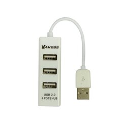 Vakoss TC-234UX hind ja info | USB adapterid ja jagajad | hansapost.ee