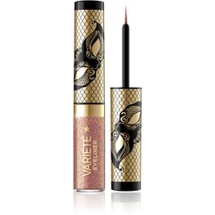 Silmalainer Eveline Variete Eyeliner, sparkle gold 01, 4ml hind ja info | Lauvärvid, ripsmetušid ja silmapliiatsid | hansapost.ee