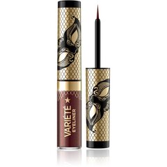 Silmalainer Eveline Variete Eyeliner, shiny brown 02, 4ml цена и информация | Тушь, средства для роста ресниц, тени для век, карандаши для глаз | hansapost.ee