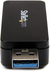 Kaardilugeja Startech FCREADMICRO3  Must hind ja info | USB adapterid ja jagajad | hansapost.ee