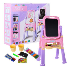 Детская доска для рисования Artist, розовая. цена и информация | Игрушки для девочек | hansapost.ee