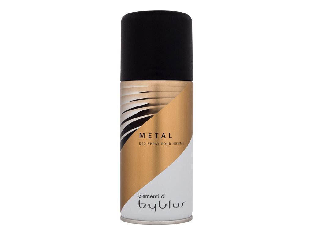 Byblos Metal Sensation deodorant meestele, 150 ml hind ja info | Deodorandid | hansapost.ee
