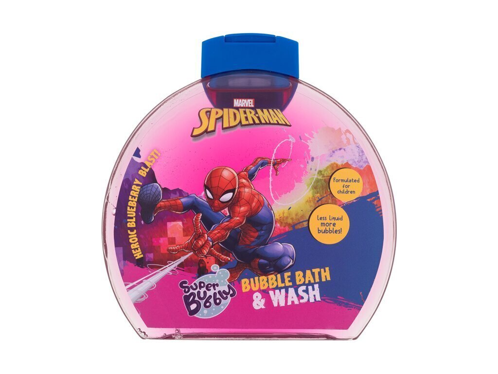 Vanni- ja dušivaht Marvel Spiderman, 300 ml цена и информация | Laste ja ema kosmeetika | hansapost.ee