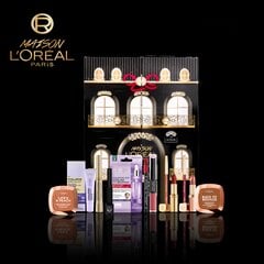 L&#39;Oreal Maison Advendikalender naistele hind ja info | Lauvärvid, ripsmetušid ja silmapliiatsid | hansapost.ee