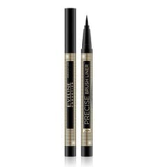 Жидкая подводка для глаз Eveline Cosmetics Precision Brush Liner, черная, 4 мл цена и информация | Тушь, средства для роста ресниц, тени для век, карандаши для глаз | hansapost.ee