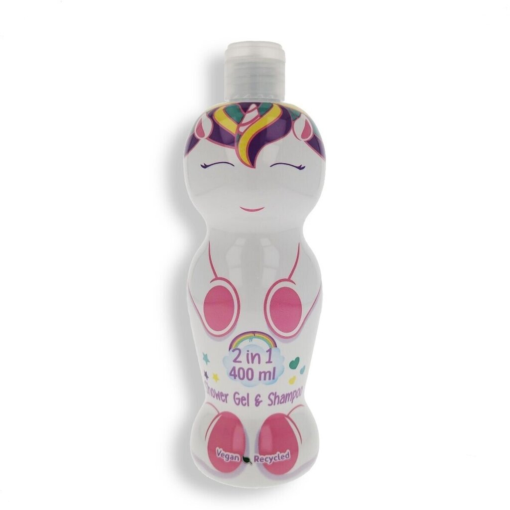 Air-Val 2-in-1 Gel and Shampoo Air-Val Eau My Unicorn (400 ml) hind ja info | Laste ja ema kosmeetika | hansapost.ee